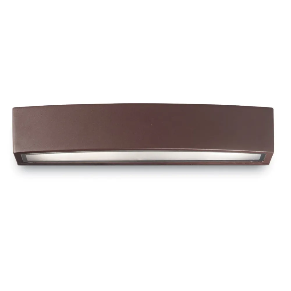 Applique Da Esterno-Ideal Lux Applique da esterno marrone andromeda ap2 cofee