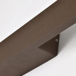 Applique Da Esterno-Selezionato da Mazzolaluce Applique da esterno marrone corten moderna led 24w 3000k