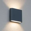 Applique Da Esterno-Selezionato da Mazzolaluce Applique da esterno moderna antracite led 5w 3000k