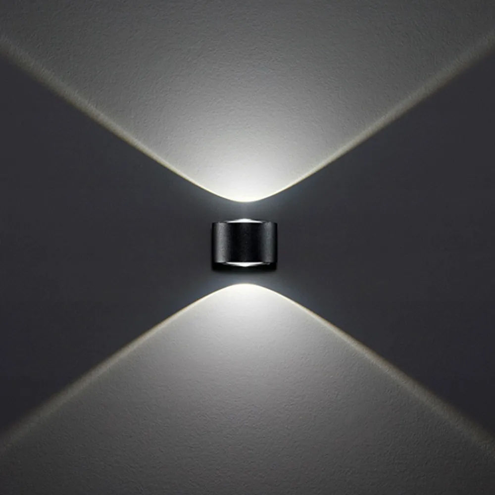 Applique Da Esterno-Perenz Illuminazione Applique da esterno moderna antracite led 12w 3000k vision perenz