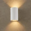 Applique Da Esterno-Selezionato da Mazzolaluce Applique da esterno moderna bianca e oro led 12w 3000k