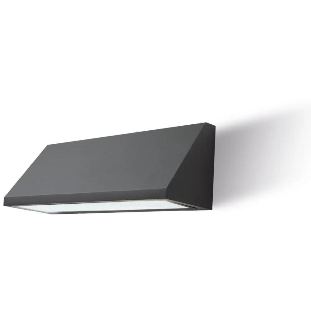 Applique Da Esterno-Selezionato da Mazzolaluce Applique da esterno moderna grafite led 30w 4000k ip65