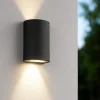 Applique Da Esterno-Selezionato da Mazzolaluce Applique da esterno moderna grafite led 12w 4000k ip54