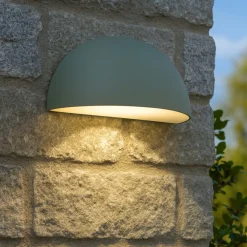Applique Da Esterno-Selezionato da Mazzolaluce Applique da esterno moderna h14 cm ip44 verde