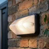 Applique Da Esterno-Selezionato da Mazzolaluce Applique da esterno moderna nera led 7w cct sensore di movimento crepuscolare ip66