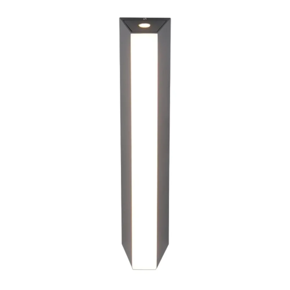Applique Da Esterno-Selezionato da Mazzolaluce Applique da esterno moderno ip65 pressofusione di alluminio antracite led 3000k