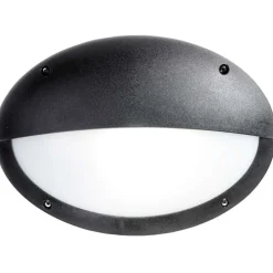 Applique Da Esterno-Top Light Applique da esterno monza nera anti corrosione ip66