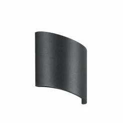Applique Da Esterno-Ondaluce Applique da esterno nevio antracite led 6w 4000k moderna