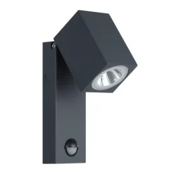Applique Da Esterno-Selezionato da Mazzolaluce Applique da esterno orientabile ip44 led 3000k sensore di movimento antracite
