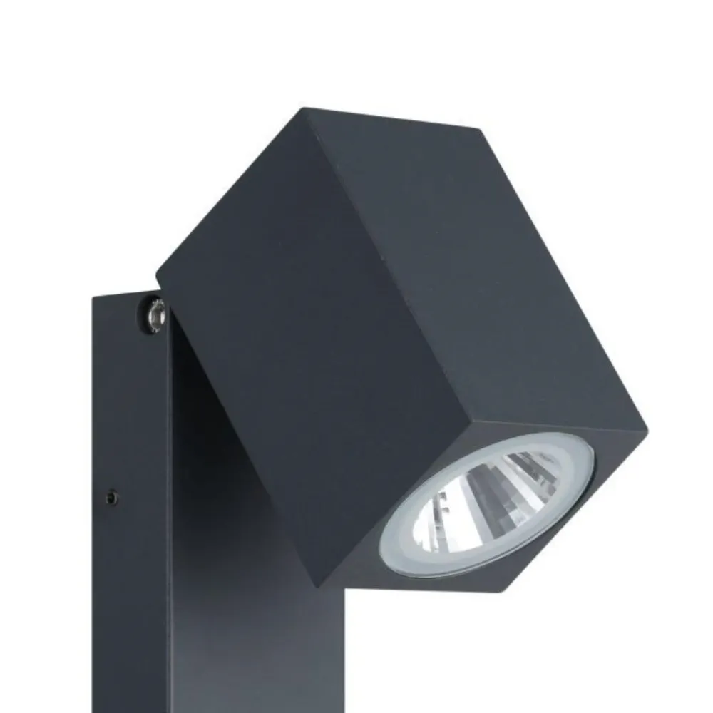 Applique Da Esterno-Selezionato da Mazzolaluce Applique da esterno orientabile ip44 led 3000k sensore di movimento antracite