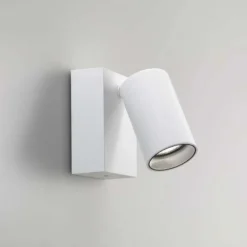 Applique Da Esterno-Gea Luce Applique da esterno orientabile ip65 bianca led cct