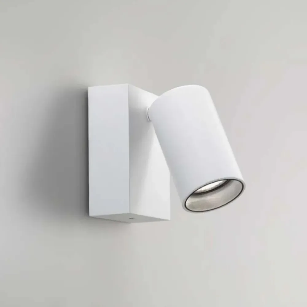 Applique Da Esterno-Gea Luce Applique da esterno orientabile ip65 bianca led cct