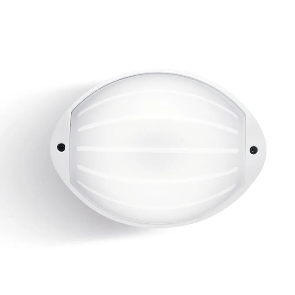 Applique Da Esterno-Selezionato da Mazzolaluce Applique da esterno ovale bianca moderna led 7w 3000k ip65
