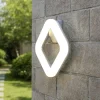 Applique Da Esterno-Selezionato da Mazzolaluce Applique da esterno quadrata moderna bianca led 20w 3000k ip65