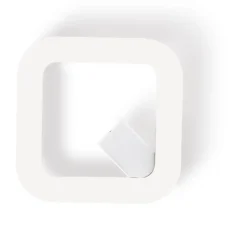 Applique Da Esterno-Selezionato da Mazzolaluce Applique da esterno quadrata moderna bianca led 20w 3000k ip65