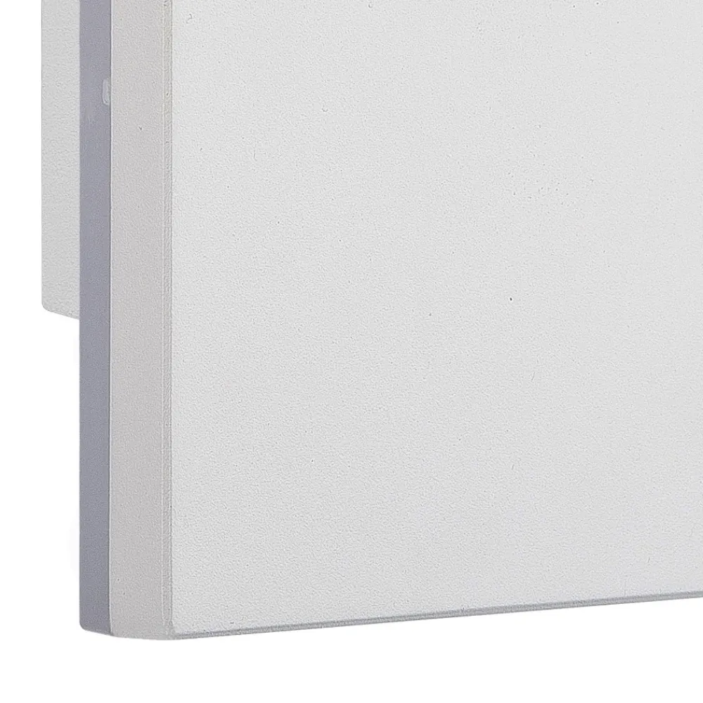 Applique Da Esterno-Selezionato da Mazzolaluce Applique da esterno quadrato bianco led 9,6w 3000k