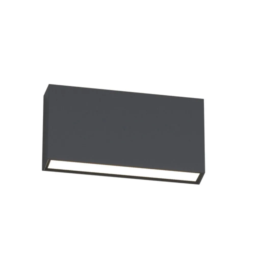 Applique Da Esterno-Top Light Applique da esterno madrid antracite led 10w cct ip65