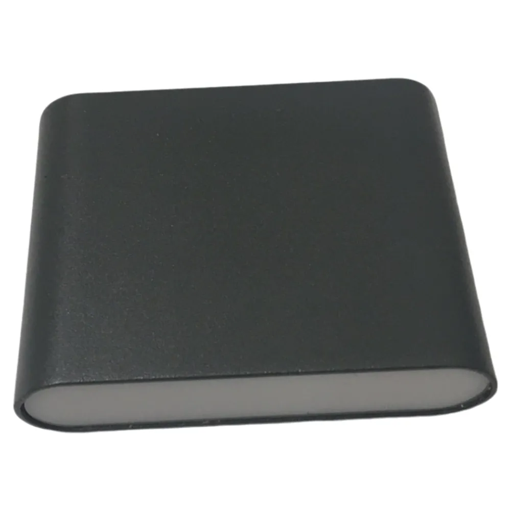 Applique Da Esterno-IsyLuce Applique da esterno 6w 3000k antracite moderna