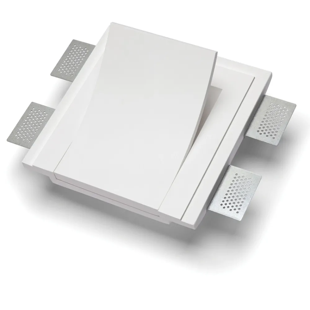 Applique Da Parete-Selezionato da Mazzolaluce Applique da incasso a parete di gesso led cristaly 16.5w 4000k