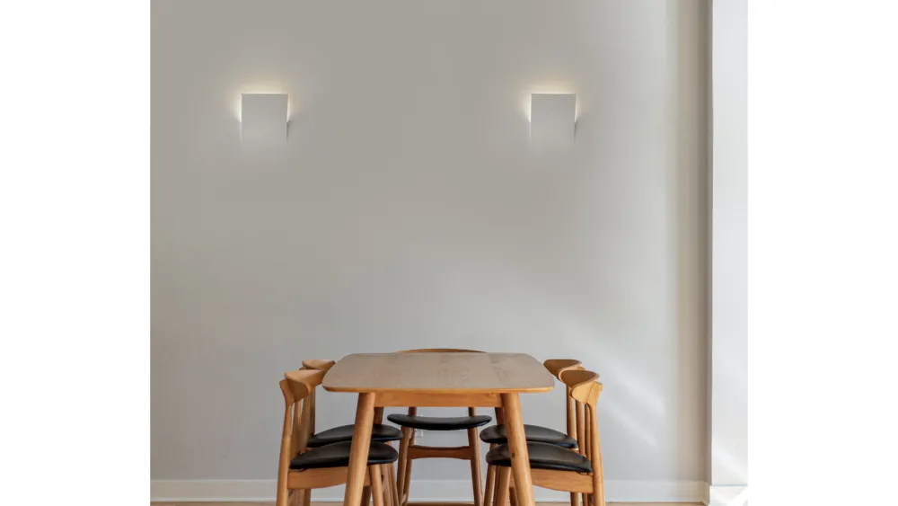 Applique Da Parete-Selezionato da Mazzolaluce Applique da incasso a parete di gesso led cristaly 16.5w 4000k