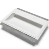 Applique Da Parete-Selezionato da Mazzolaluce Applique da incasso a parete vela di cristaly gesso led 32w 4000k