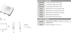 Applique Da Parete-Selezionato da Mazzolaluce Applique da incasso a scomparsa parete cristaly pitturabile led 13w 2700k