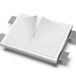 Applique Da Parete-Selezionato da Mazzolaluce Applique da incasso design 13w 2700k in gesso led bianco