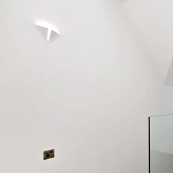 Applique Da Parete-Selezionato da Mazzolaluce Applique da incasso design 13w 2700k in gesso led bianco