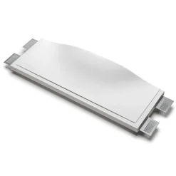 Applique Da Parete-Selezionato da Mazzolaluce Applique da incasso led 9,5w 2700k cristaly bianco