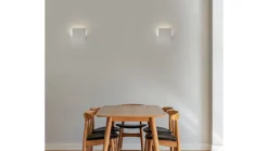 Applique Da Parete-Selezionato da Mazzolaluce Applique da incasso parete a scomparsa di gesso cristaly led 16.5w 3000k