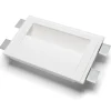Applique Da Parete-Selezionato da Mazzolaluce Applique da incasso parete in gesso cristaly led 21,5w 3000k