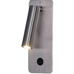 Applique Camera Da Letto-Selezionato da Mazzolaluce Applique da incasso per comodino camera da letto 3w 3000k grigio