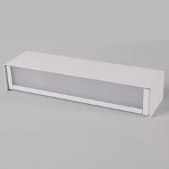 Applique Da Parete-Selezionato da Mazzolaluce Applique da interno rettangolare bianco moderno