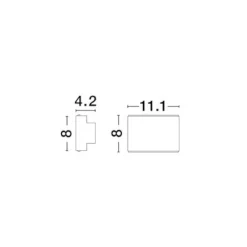 Applique Da Parete-Selezionato da Mazzolaluce Applique da parete bianca led 10w 3000k