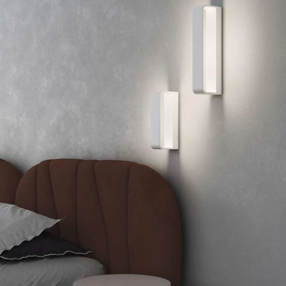 Applique Da Parete-Top Light Applique da parete bianca moderna smart led 20w cct