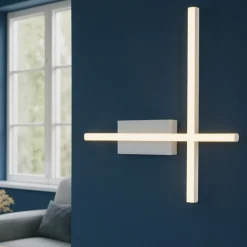 Applique Da Parete-Selezionato da Mazzolaluce Applique da parete bianco design minimal led 3200k