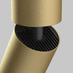 Applique Da Parete-Maytoni Applique da parete cilindro orientabile oro nero focus