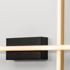 Applique Da Parete-Selezionato da Mazzolaluce Applique da parete colore oro design minimal led 3200k dimmerabile