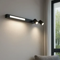 Applique Da Parete-Selezionato da Mazzolaluce Applique da parete con due spot orientabili led 3000k