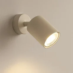 Applique Da Parete-Top Light Applique da parete con luce orientabile sabbia toplight