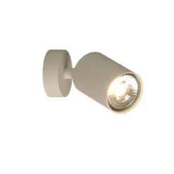 Applique Da Parete-Top Light Applique da parete con luce orientabile sabbia toplight