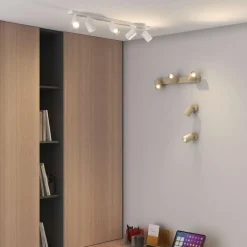 Applique Da Parete-Top Light Applique da parete con luce orientabile sabbia toplight