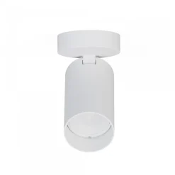 Applique Da Parete-Selezionato da Mazzolaluce Applique da parete con spot cilindro bianco gu10 orientabile
