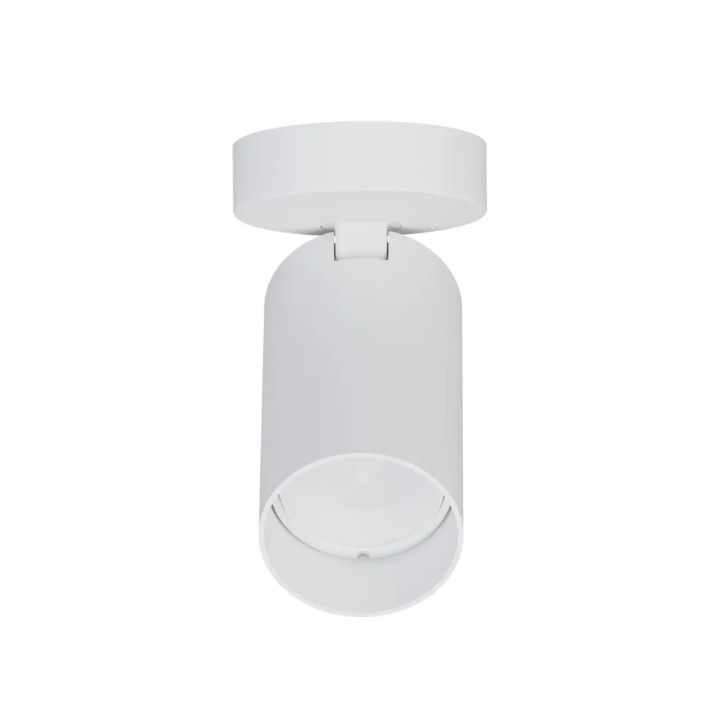 Applique Da Parete-Selezionato da Mazzolaluce Applique da parete con spot cilindro bianco gu10 orientabile