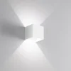 Applique Da Parete-IsyLuce Applique da parete cubo led 10w 3000k bianco