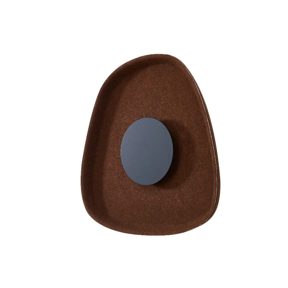 Applique Da Parete-Selezionato da Mazzolaluce Applique da parete design moderna marrone fono assorbente