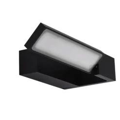 Applique Da Parete-Selezionato da Mazzolaluce Applique da parete design moderna nero orientabile 12w 3000k
