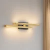 Applique Da Parete-Selezionato da Mazzolaluce Applique da parete design moderno oro led 3200k dimmerabile