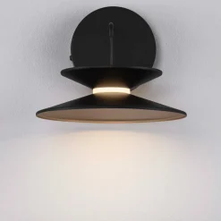Applique Da Parete-Selezionato da Mazzolaluce Applique da parete design nero oro moderna