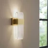 Applique Da Parete-Selezionato da Mazzolaluce Applique da parete dorato design per soggiorno led 10w 3000k